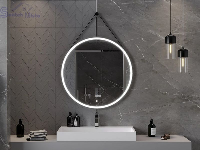 Зеркало MEXEN RENI 90 LED круглое MEX-9812-090-090-611-70 фото