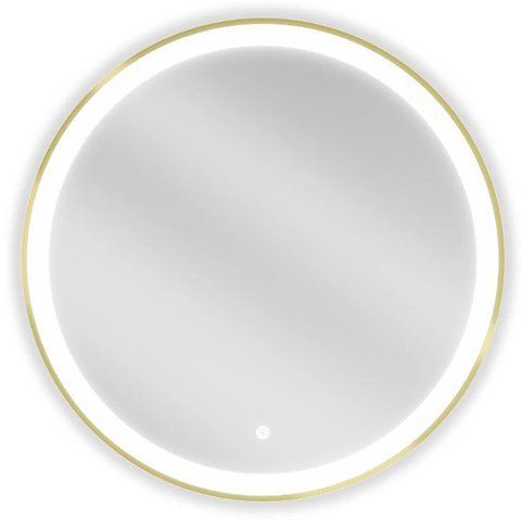 Дзеркало MEXEN ESSO 70 GOLD LED кругле MEX-9825-070-070-611-50 фото