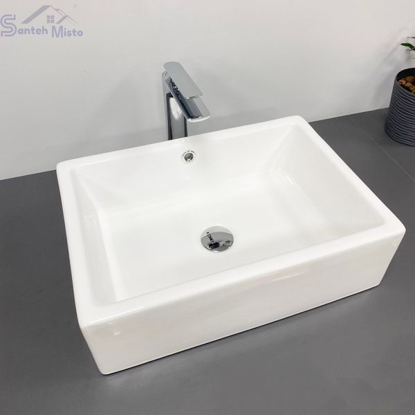 Умывальник (раковина) VBI CASTELLO WHITE накладной VBI-012901 фото