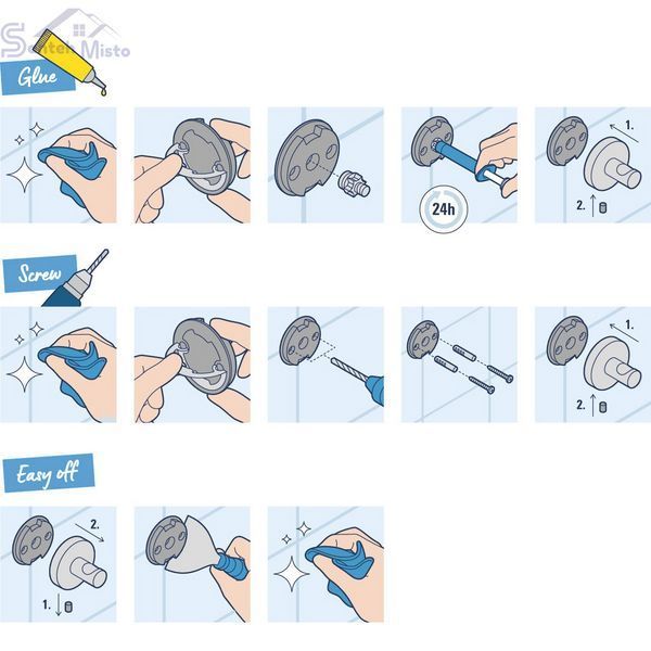 Полотенцедержатель Grohe QuickFix Start 41174000 CV031762 фото