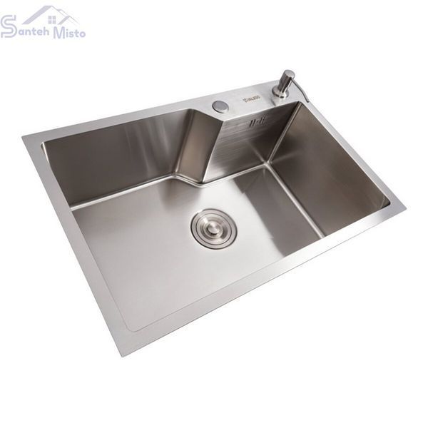 Кухонная мойка VALESO Handmade 65х43 нержавейка (3,0/0,8) 47087 фото