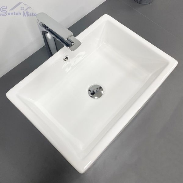 Умывальник (раковина) VBI CASTELLO WHITE накладной VBI-012901 фото
