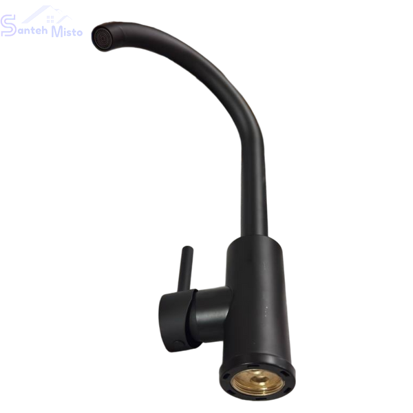 Комплект кухонної мийки Kraft NANO BLACK PVD HS60*45 (3.0/1.0 мм) Decor SM4064 фото