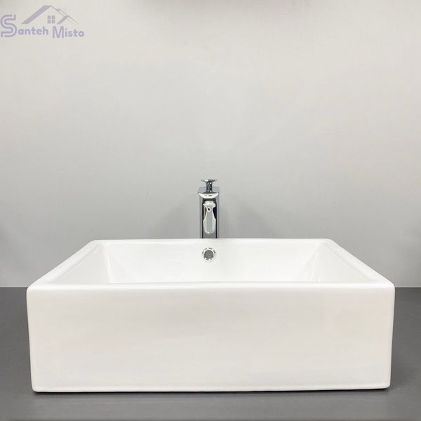 Умивальник (раковина) VBI CASTELLO WHITE накладний VBI-012901 фото
