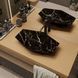 Умывальник (раковина) VBI VENEZIA S MARBLE BLACK MATT накладной VBI-012403 фото 1