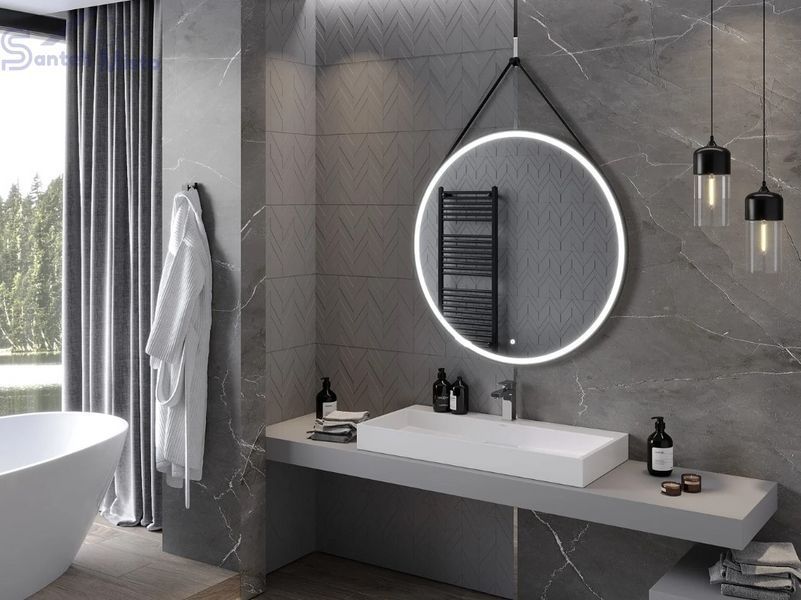 Дзеркало MEXEN RENI 100 LED кругле MEX-9812-100-100-611-70 фото