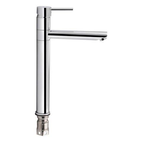 Змішувач для раковини Qtap Spring з поворотним виливом високий QTSPRCRM001XL Chrome 2456461074 фото