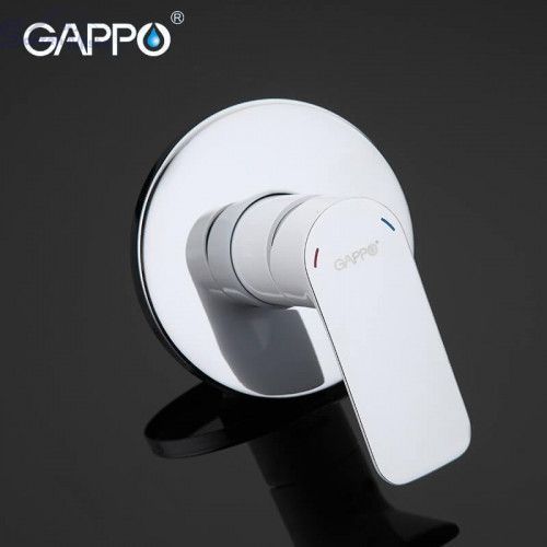Встраиваемый гигиенический душ GAPPO G7248, белый/хром 464 фото