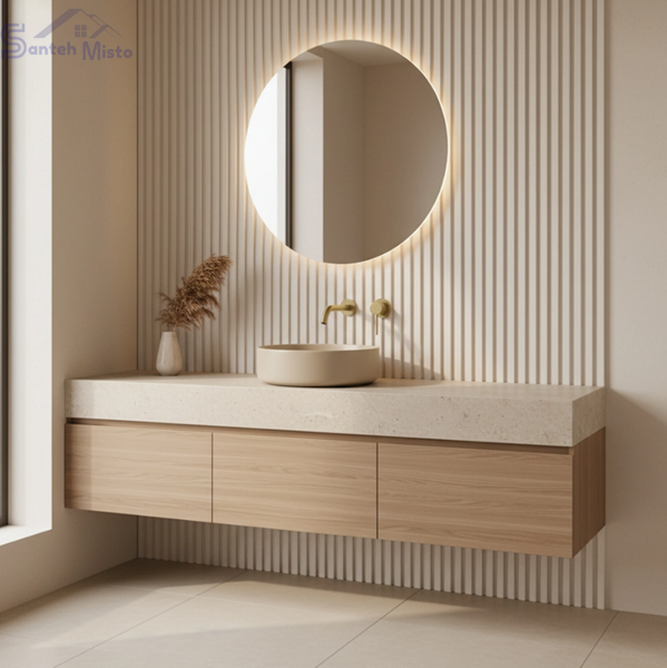 Смеситель для раковины REA CLIF BRUSHED GOLD + BOX скрытого монтажа REA-B5841 фото