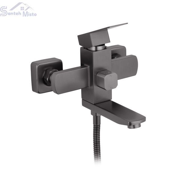 Змішувач для ванни Kroner KRP Edelstahl Kubus - PVD060 CV035907 фото