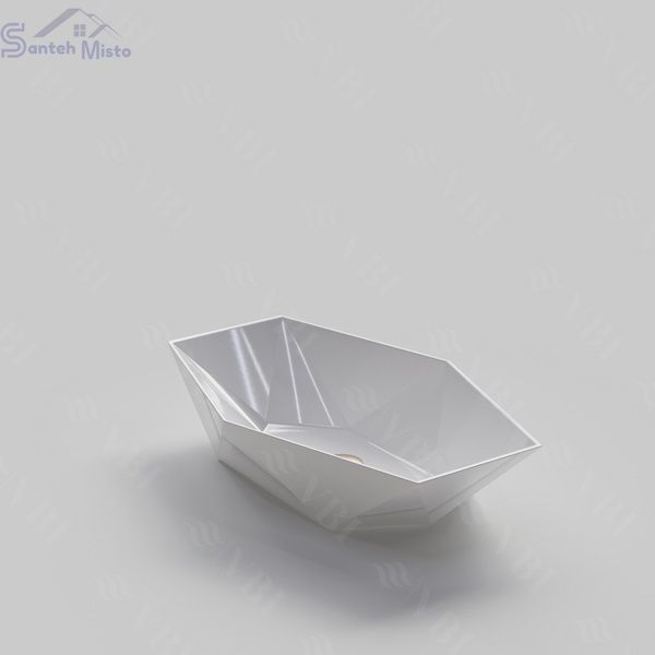 Умывальник (раковина) VBI VENEZIA S WHITE накладной VBI-012401 фото