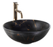 Умывальник (раковина) REA STELLA BLACK MARBLE BRUSHED накладной REA-U9086 фото 1
