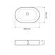 Умивальник (раковина) VBI VERONA 50 MARBLE NATURE GLOSSY накладний VBI-011311 фото 2