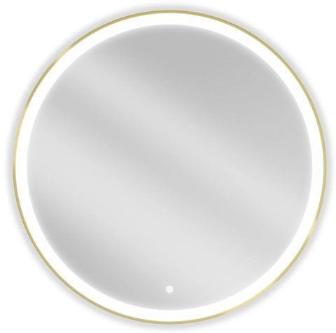 Дзеркало MEXEN ESSO 90 GOLD LED кругле MEX-9825-090-090-611-50 фото