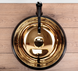 Умывальник (раковина) REA LUNA BLACK MATT GOLD накладной * REA-U3306 фото 4