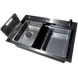 Комплект кухонной мойки Kraft HM 6846 NANO BLACK DECOR Графит SM20464 фото 1