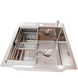 Комплект кухонної мийки Kraft KRF 5050 decor (3.0/1.0 мм) SM2074 фото 4