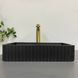 Умывальник (раковина) VBI FLORENTIA BLACK MATT накладной VBI-015001 фото 4