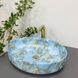 Умивальник (раковина) VBI UDINE MARBLE BLUE MATT накладний VBI-012103 фото 1