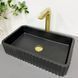 Умывальник (раковина) VBI FLORENTIA BLACK MATT накладной VBI-015001 фото 1