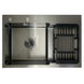 Комплект кухонной мойки KRP Schwarze - 7848RHM PVD SM1215 фото 10