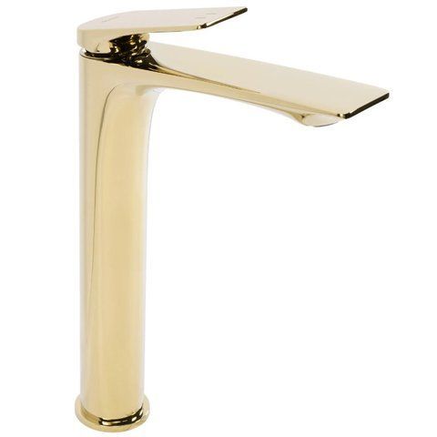 Змішувач для раковини (умивальника) REA AVALON GOLD високий REA-B1127 фото