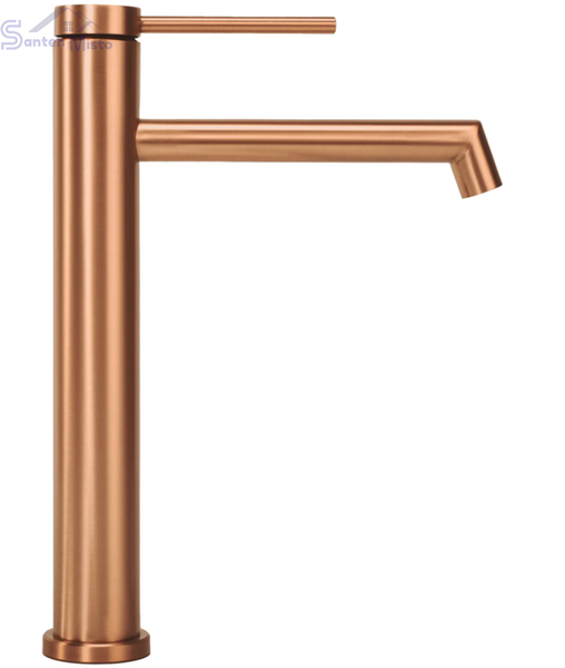 Змішувач для раковини (умивальника) REA FOSS BRUSHED COPPER високий REA-B2086 фото