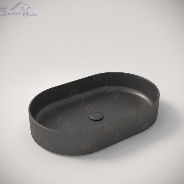 Умивальник (раковина) VBI VERONA 60 BLACK MATT накладний VBI-011303 фото