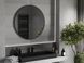 Зеркало MEXEN LOFT 95 BLACK круглое MEX-9850-095-095-000-70 фото 2