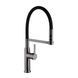 Смеситель для кухни Kroner KRP Ersel - GRP03112BLK С гибким изливом Графит CV035579 фото 1