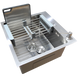 Комплект кухонной мойки Kraft HM 5448 DECOR (3.0/1.0 мм) SM60448 фото 5