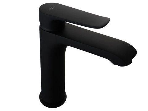Змішувач для раковини (умивальника) MEXEN PECOS BLACK чорний низький MEX-72700-70 фото