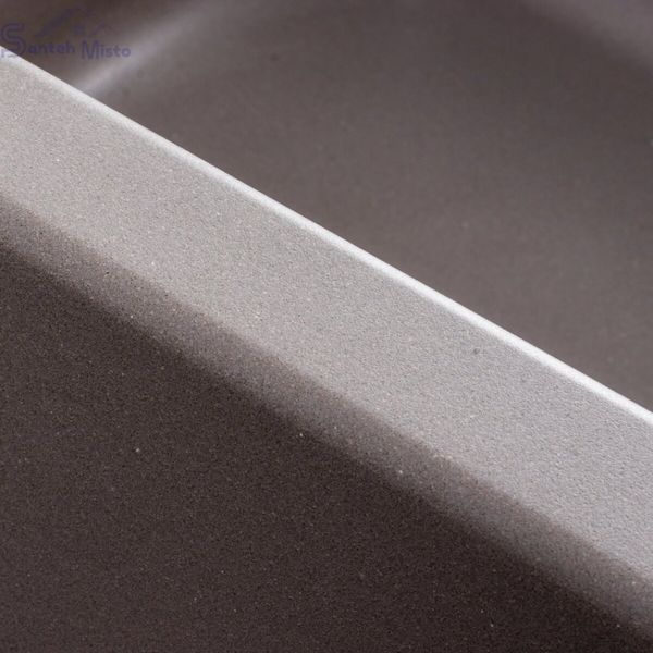 Гранитная мойка для кухни Platinum 7950 Equatoria матовая Дюна 41196 фото