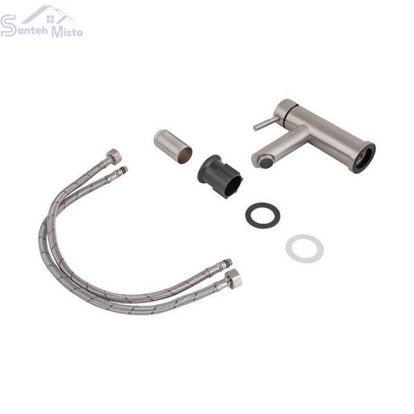 Змішувач для раковини Lidz Aria 001F (k35) LDARI001FNKS34937 Nickel 2020900618 фото