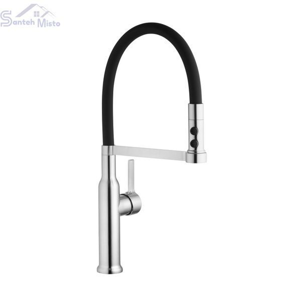 Комплект кухонної мийки Kraft KRF 5448 decor (3.0/1.0 мм) SM56700 фото