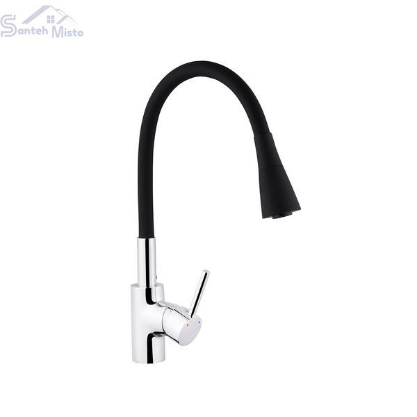 Змішувач для кухні Kroner KRP K&uuml;che - C031BLK CV024338 фото