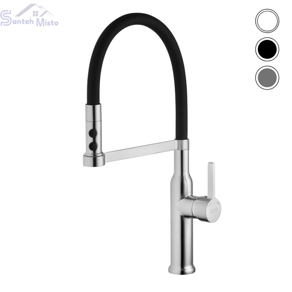 Комплект кухонної мийки Kraft KRF 5448 decor (3.0/1.0 мм) SM56700 фото