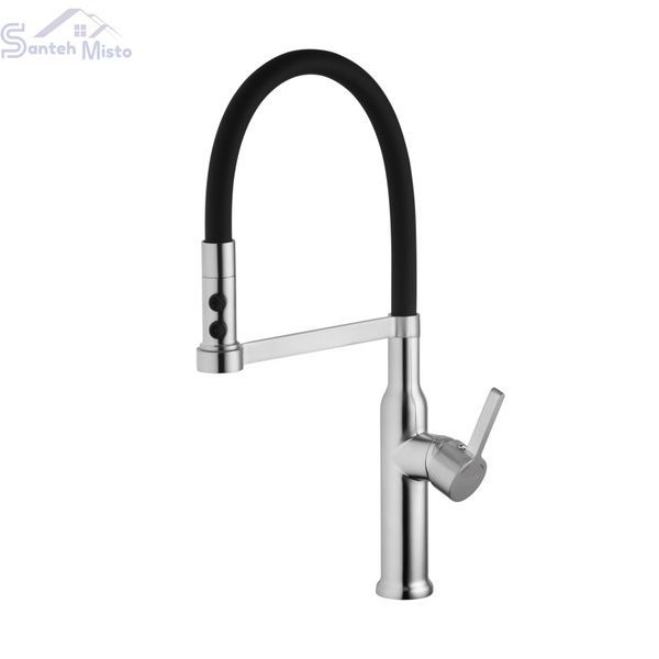 Комплект кухонної мийки Kraft KRF 5448 decor (3.0/1.0 мм) SM56700 фото
