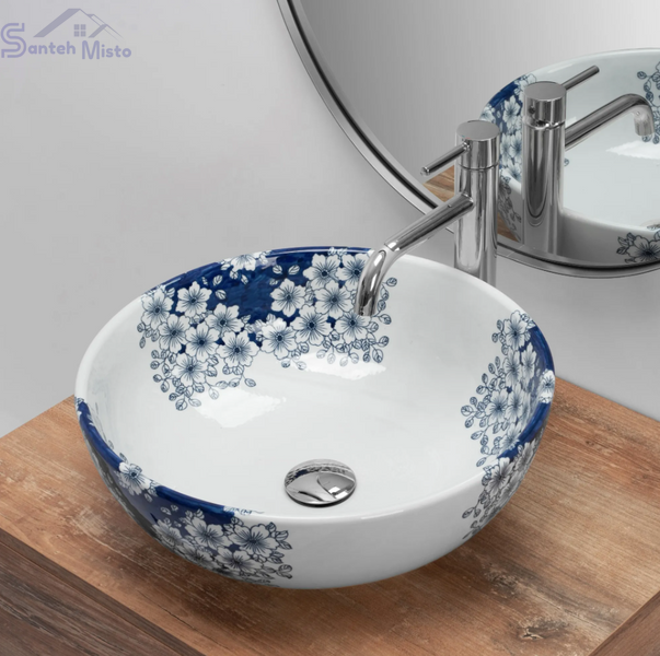 Умывальник (раковина) REA FIORI WHITE белый накладной * REA-U6520 фото