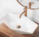 Умывальник (раковина) REA VEGAS ROSE GOLD EDGE накладной * REA-U5605 фото 4