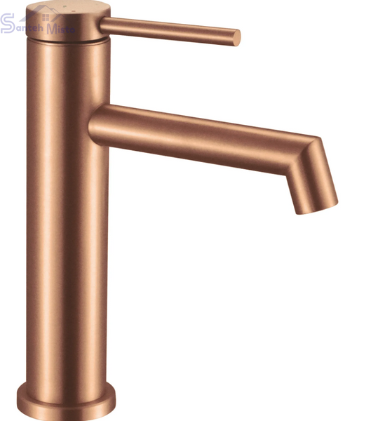 Смеситель для раковины (умывальника) REA FOSS BRUSHED COPPER низкий REA-B2085 фото