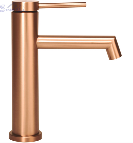 Смеситель для раковины (умывальника) REA FOSS BRUSHED COPPER низкий REA-B2085 фото