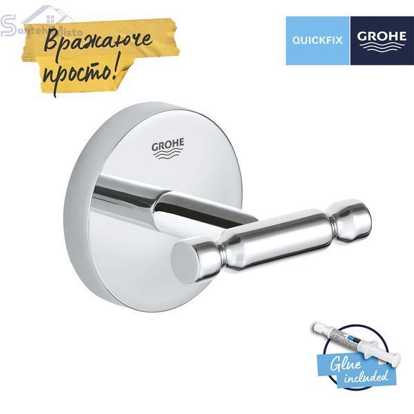 Крючок для ванной комнаты Grohe QuickFix Start Cosmopolitan 41168000 CV031778 фото