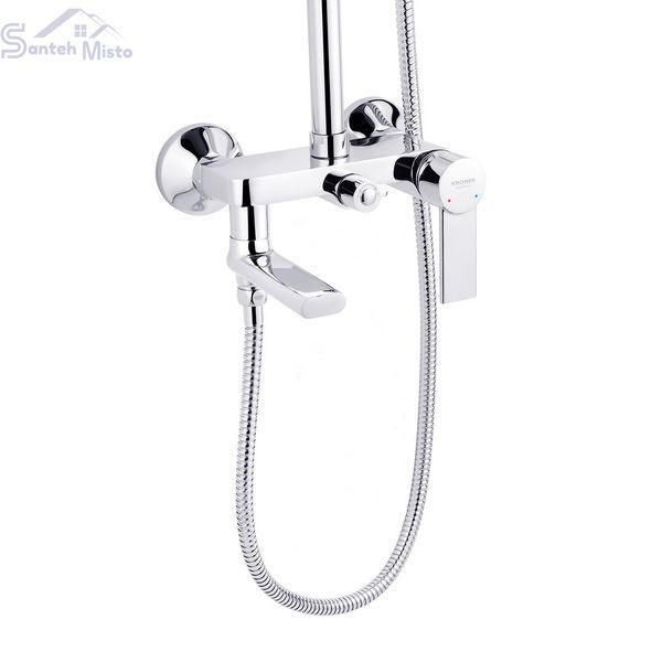 Душевая система Kroner KRP Basis - C063 CV024306 фото