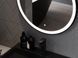 Дзеркало MEXEN ESSO 60 BLACK LED кругле MEX-9825-060-060-611-70 фото 5