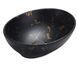 Умивальник (раковина) MEXEN ELZA BLACK MARBLE MATТ накладний MEX-21014097 фото 1