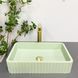 Умывальник (раковина) VBI FLORENTIA LIGHT GREEN MATT накладной VBI-015004 фото 4