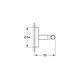 Крючок для ванной комнаты Grohe QuickFix Start Cosmopolitan 41168000 CV031778 фото 2