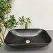 Умывальник (раковина) VBI AVEZZANO BLACK MATT накладной VBI-014401 фото 5