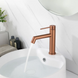 Смеситель для раковины (умывальника) REA FOSS BRUSHED COPPER низкий REA-B2085 фото 2